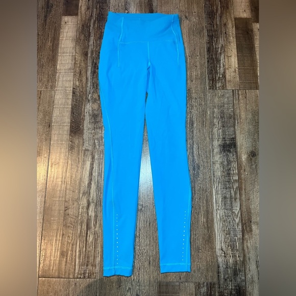 Lululemon Swift Speed High-Rise Tight 28" Turquoise Tide Size 2 - Picture 3 of 8